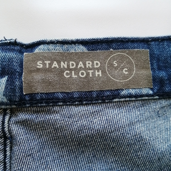 USA Flag Denim Shorts 32 - Picture 9 of 11